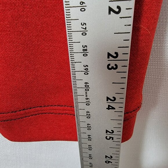 Pebble Beach Performance Mens Sweater Pullover XL 1/4 Zip Long Sleeve Red Golf - Picture 5 of 10